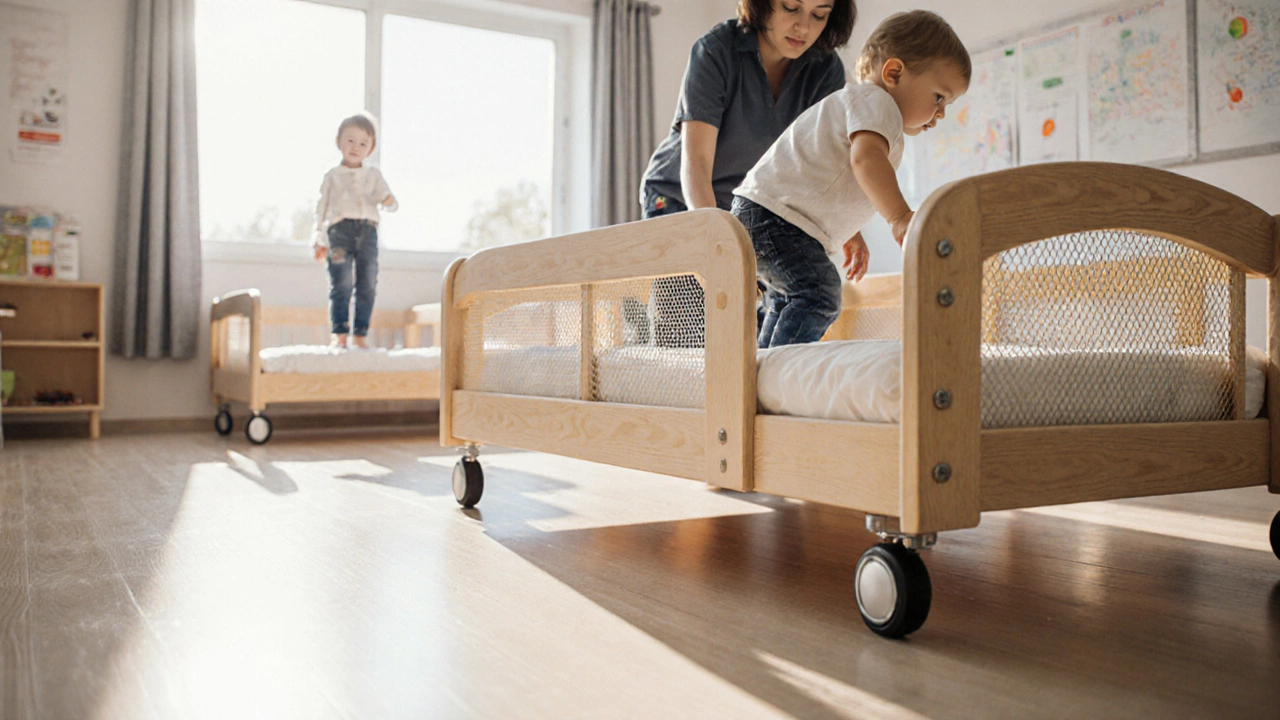 Кровати в детском саду: как выбрать безопасную и удобную