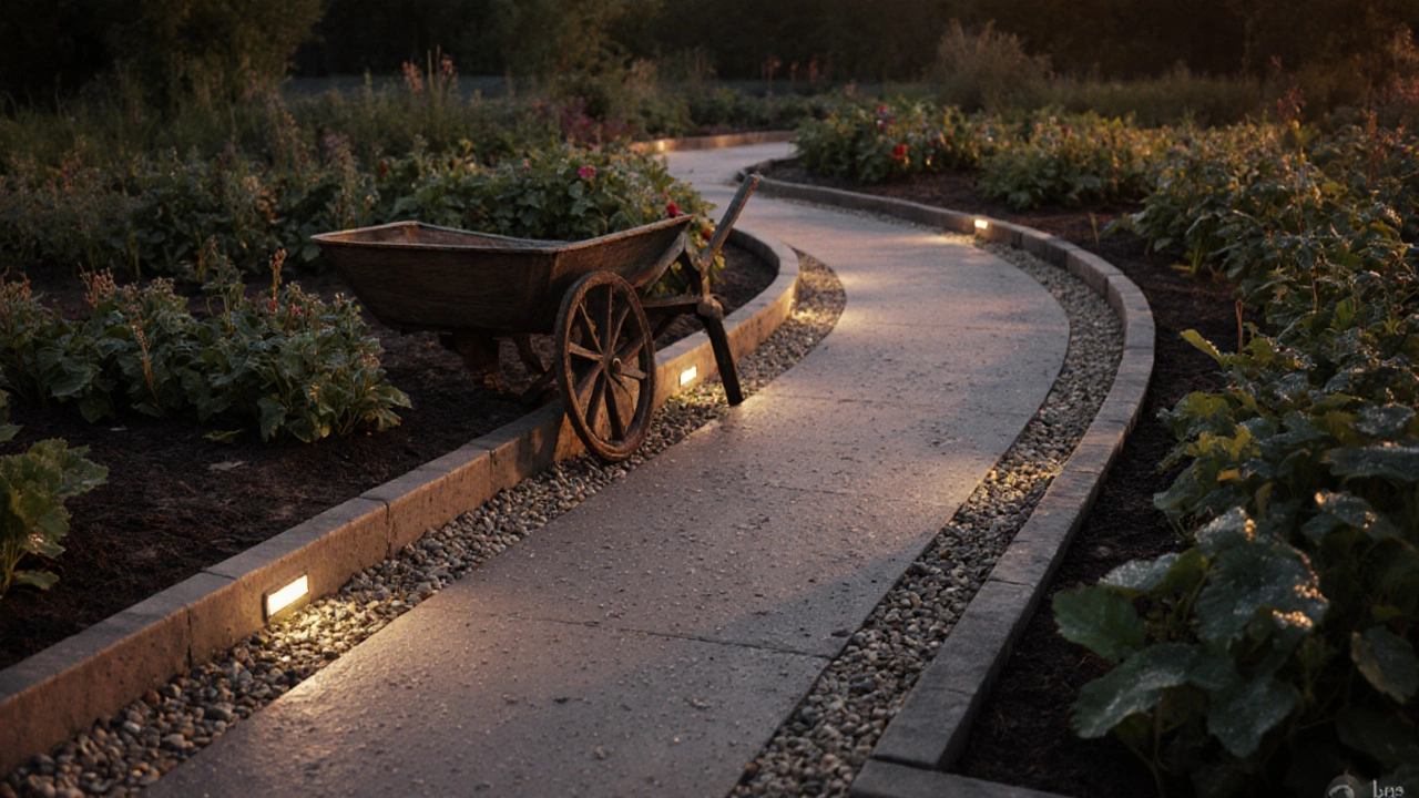 Что можно использовать для дорожек на даче: лучшие материалы и идеи 2025