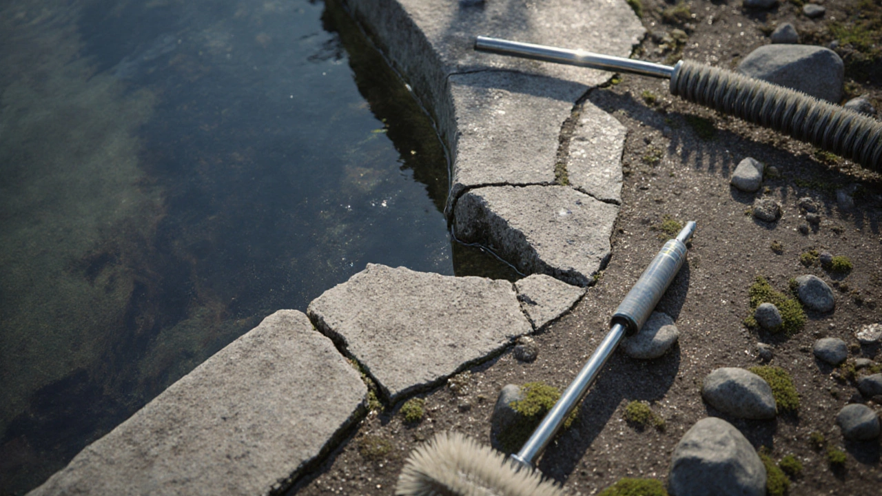 Что можно положить в пруд, чтобы остановить течь: проверенные способы и ошибки