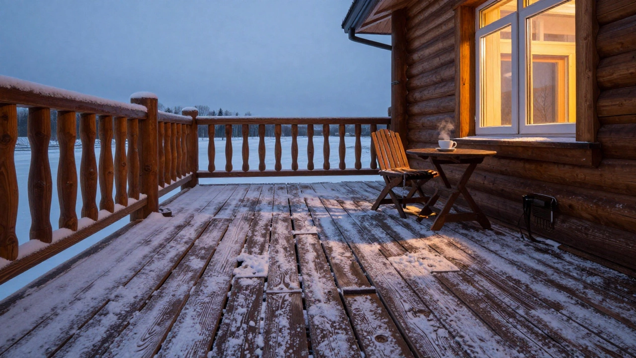 Чем покрыть пол на террасе: лучшие материалы для улицы в 2025 году