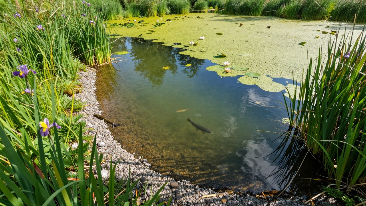 Как сделать, чтобы вода в пруду была чистой: практические шаги без химии