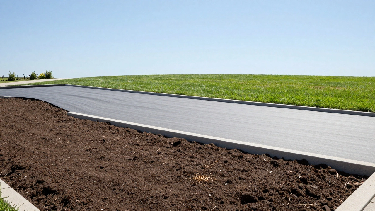 Готовый выровненный участок земли под посев