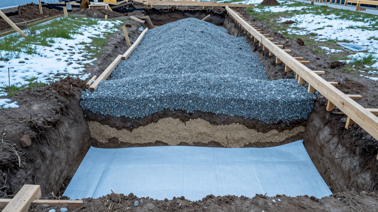 Как защитить бетонные дорожки от разрушения в суровом климате